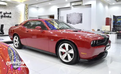  2 Dodge Challenger SRT8 392 HEMI ( 2012 Model ) in Red Color GCC Specs