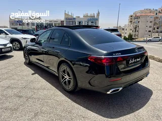  8 مرسيدس E200 AMG بانوراما كت اسود نايت 2024 الشكل الجديد وارد المانيا بحالة الزيرو مميزة