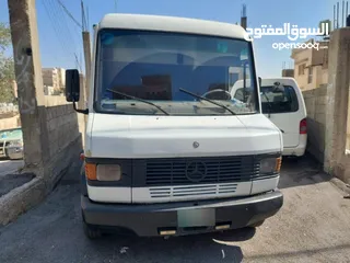  2 باص مرسيدس شصي وسطيحاله جيدا جدا  ترخيص جديد منفوض بلكامل