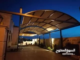  10 مظلات وديكورات الشهم
