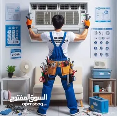  4 فني مكيفات فك وتركيب جميع انواع المكيفات صيانه عامه شحن غاز بأسعار مناسبه للجميع