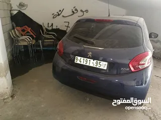  6 بيجو 208 مقلوبة 2020
