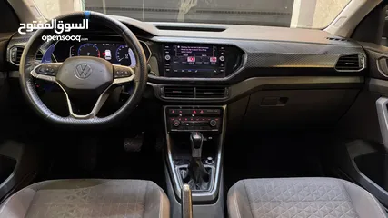  13 فولكس فاجن T-cross موديل 2021 للبيع  دفعة وشيكات شخصية بدون بنوك ولا كفلاء