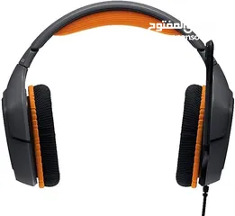  5 Logitech G231 Prodigy Wired Stereo Gaming Headset (Orange/Black)