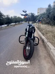  16 Harley Davidson street bob 2013.1700ccبحاله الوكاله