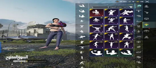  10 حساب ببجي للبيع - مستوى 56 - سكن M416 الثلجي - ربط كامل  + ضمان بعد البيع