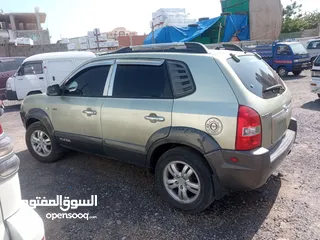  8 سياره توسان موديل 2005دبزل مكينه 16 فل كامل نظيف فتحه سقف السعر 1750000