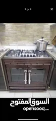  13 غاز غطس خمس عيون  مع فرن عربي  بسعر مميز فقط 220دينار شامل التركيب والتوصيل عرض مميز لأسبوع واحد