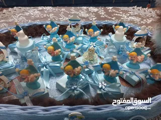  1 صينية مباركة بمولود