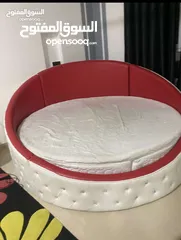  1 سرير نوم لشخصين  ( شكل دائري )