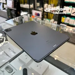  3 iPad Pro 11" 256G WiFi With Apple Pencil    بطارية 87%2 بحالة ممتازة