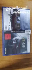  4 سيدي  resident evil village مستعمل بحالة الوكالة بسعر طري للتواصل 8493638*77 بدون النجمة