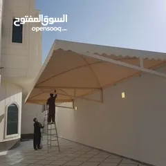  19 مظلات جده برجولة جده خيم جده بيوت الشعر الملكي جده سواتر جده سندوتش بنل جده وصيانه فك وتركيب جدي ا