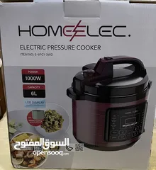  2 حلة ضغط كهربائية  home electric pressure cooker