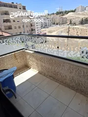  12 شقة للبيع في الجبيهة 140 متر طابق ثاني بناء 2017، صالة وصالون، 3 غرف نوم، حمامين، مطبخ راكب وبرندة