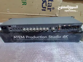  9 Blackmagic Design ATEM Production Studio 4K Live Switcher