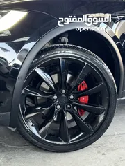  4 Tesla Model X Performance P100D جدا نظيفة سعر حرق