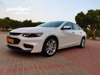  1 شفرولية ماليبو LTZ وكالة عمان قطعت فقط 40 الاف