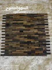 5 ديكور خشب خام 3D