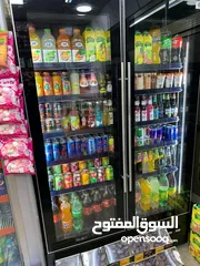  2 ثلاجة عرض محلات