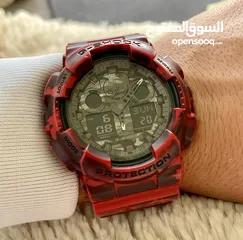  14 للبيع: ساعة كاسيو G-Shock GA-100 أصلية (مستعملة بحالة ممتازة)