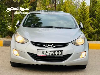  10 هيونداي افانتي موديل 2011 فل مع فتحة