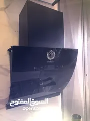 15 شفاطات مطبخ شفاط الشبح الذكي الأنيق الحديث سيكوريت أسود يعمل بالإشارة أو متحدث حرق سعر (90)د فقط