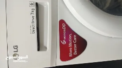  2 Super quality LG Full automatic washing machine غسالة فول اوتوماتيك ال جي فوق الممتازة
