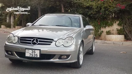  3 مرسيدس CLK 280 موديل 2009 بحال الوكالة