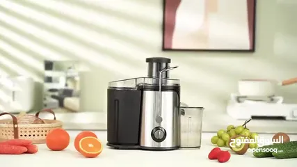  6 عصارة فواكه من ميديا 600 وط جديد غير مستعمل بالكروتونة (عصر جميع انواع الفواكه) midea بسعر ممتاز