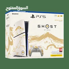  4 بلايستيشن 5 إصدار Ghost of Tsushima Limited Edition – حالة ممتازة، سعر مميز