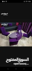  4 اثاث بحالة ممتازه و ماكينة خياطه