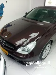  1 مرسيدس cls 350 موديل 2007 بحاله جيده