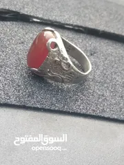  6 للبيع ثلاث خواتم  خاتم فضة بحجر الكسندريت حجر الأمراء والملوك المتلون وخاتمين وجهاز كشف