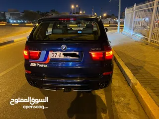  14 بي ام X5 وارد أمريكي حادثه قبق جنطه ع كد شبر