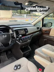  3 Honda odyssey I-vtec full option   موديل 2016 خليجي GCC  (( بدون صبغ / صبغ الوكاله ))