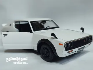  1 مجسم نيسان سكايلاين حديد