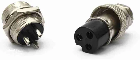  18 جكات مونو /XLR /AUX /RCA