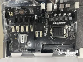  4 Motherboard ASRock Q270 ProBTC+, 13 GPU