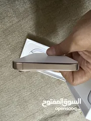  13 iPhone 16 Pro Max  آيفون 16 برو ماكس   تيتانيوم صحراوي  جديد  مقاومة الطرطشة والماء والغبار