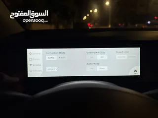  7 شاشة عدادات تسلا موديل3/y تدعم كارب بلي واندرويد اوتو