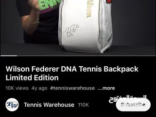  7 Wilson Federer DNA backpack Wimbledon Limited Edition 2020