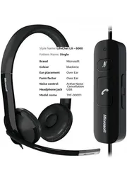  9 Microsoft Headset LifeChat LX-6000 For Businesses For Sale