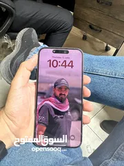  1 آيفون  15 pro max 256  مغير شاشة original كلفتني 175
