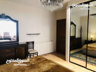  13 شقة مفروشه  للايجار في الجبيهة