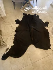  2 جلد بقري معالج من البكتيريا للبيع