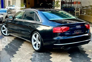  6 Audi A8L Quattro 2012 بحالة الوكالة قاطعة : 80000 km فقط