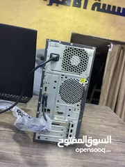  2 كمبيوتر لينوفو موصفات عاليه مع شاشة كبيره 22 انش Core i7 كامل مكمل