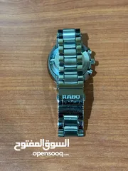  5 ساعه RADO بحال الجديد استعمال خفبف ضد الخدش زجاج زافاير