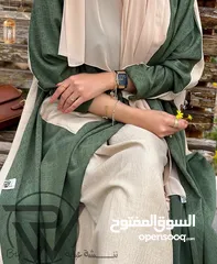  2 عبايه مع شال (جديده )  ملونه غير مستخدمه